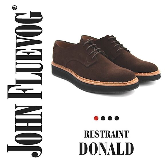 John Fluevog Other - John Fluevog Donald Suede Leather Creepers